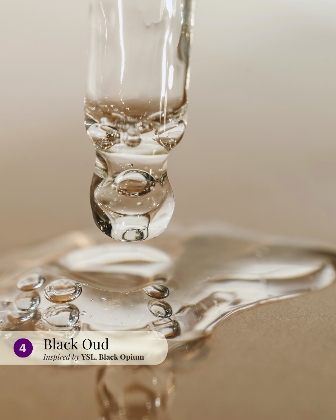 Black Oud - inspired by YSL, Black Opium