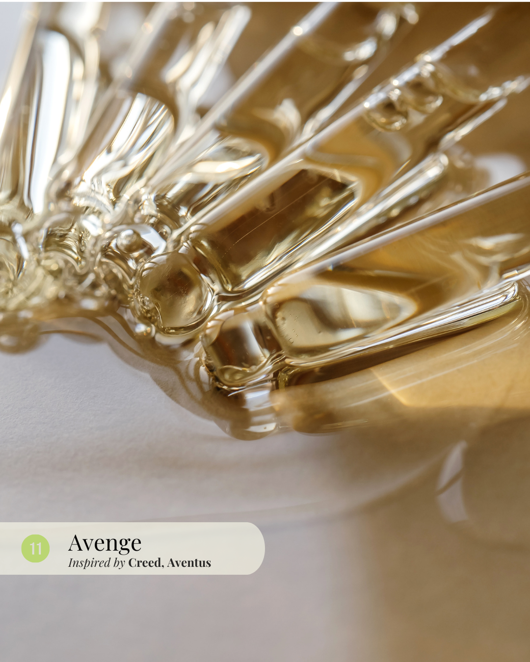 Avenge - inspired by Creed, Aventus